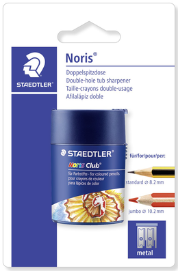 Staedtler Temperamatite a due fori con contenitore trucioli