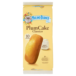 Mulino Bianco Plumcake Classico Merenda con Yogurt Italiano 10 pezzi 330g