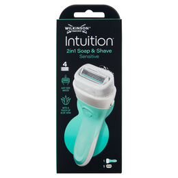 Wilkinson Sword Intuition 2in1 Soap & Shave Sensitive Rasoio