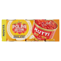Mutti Polpa Datterini in Pezzi 3 x 300 g