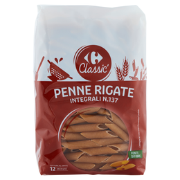 Carrefour Classic Penne Rigate Integrali N.137 500 g