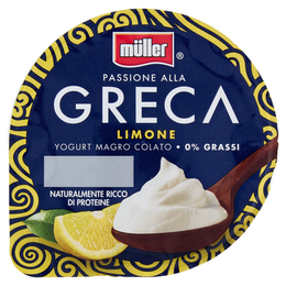 müller Passione alla Greca Limone Yogurt Magro Colato 150 g