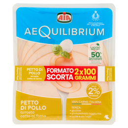 Aia aeQuilibrium Petto di Pollo arrosto cotto al forno 2 x 100 g