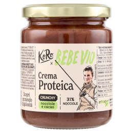 KoRo x Bebe Vio Crema Proteica Crunchy nocciole e cacao 200 g