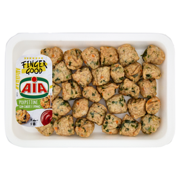 Aia Finger Good Polpettine con Carote e Spinaci 0,370 kg