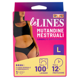 le Lines Mutandine Mestruali L 1 pz