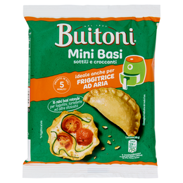 BUITONI Mini Basi Sottili e Croccanti ideali per Friggitrice ad Aria 160g