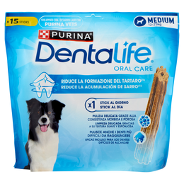 PURINA DENTALIFE Medium Busta 15 Sticks 345g