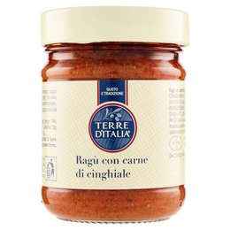 Terre d'Italia Ragù con carne di cinghiale 200 g