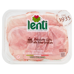 Lenti Lenti&Lode Prosciutto Cotto alle Erbe Grigliato 0,120 kg