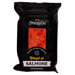 Smeralda Ritagli di Salmone Affumicato 0,250 kg