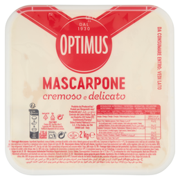 Optimus Mascarpone 2 Kg