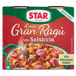 Star il mio Gran Ragù con Salsiccia 2 x 180 g