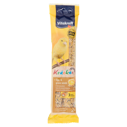 Vitakraft Kräcker Original + Uovo & sementi da prato canarini 2 pezzi 54 g