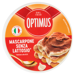 Optimus Mascarpone Senza Lattosio* 250 g