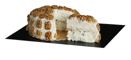 Torta Zola Mascarpone e Noci da Banco