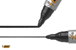 Pennarello Permanente BIC Marking Fine ECOlutions - Punta Conica Fine, Nero, Confezione Da 2 - Foto 4