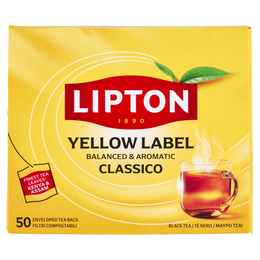 Lipton Yellow Label Classico 50 Filtri 75 g