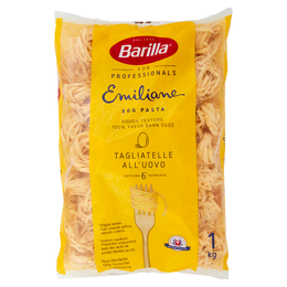 Barilla for Professionals Emiliane Pasta uovo Nidi Tagliatelle Catering Food Service 1 Kg