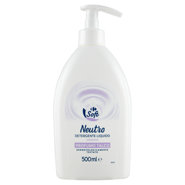Carrefour Soft Neutro Detergente Liquido Profumo Talco 500 ml