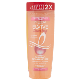 L'Oréal Paris Shampoo Elvive Dream Long, Per Capelli Lunghi e Lisci, Confezione da 2