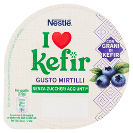 NESTLÉ I Love kefir Gusto Mirtilli Senza Zuccheri Aggiunti* 170g