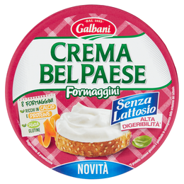 Galbani Crema Bel Paese Formaggini Senza Lattosio 8 x 17,5 g