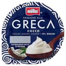 müller Passione alla Greca Cocco Yogurt Magro Colato 150 g