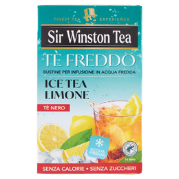 Sir Winston Tea Tè Freddo Ice Tea Limone 18 x 2,5 g