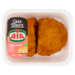 Aia Gran Dorate Cordon Bleu Classico con Ripieno di Tacchino e Formaggio 0,490 kg