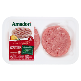 Amadori Hamburger di Tacchino 0,160 kg