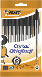 Penna a sfera BIC Cristal Original Nera vendita a tabaccai
