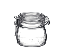 Bormioli Rocco Vaso Vetro Fido con Tappo Ermetico 0,5 lt