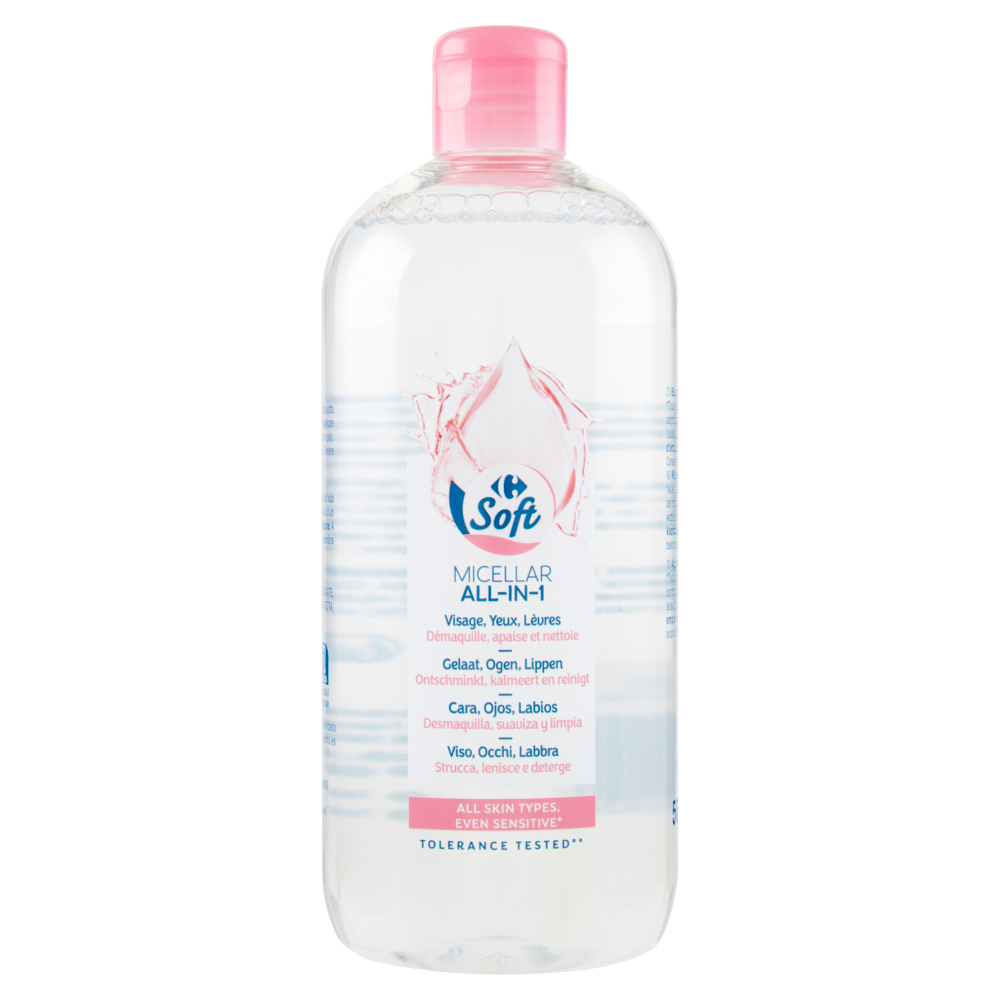 Carrefour Soft Micellar All-in-1 All Skin Types 500 ml