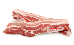 Pancetta affettata di suino friulano