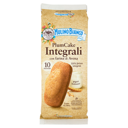 Mulino Bianco Plumcake Integrale Merenda con 100% Farina Integrale 10 pezzi 330g