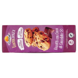 Biscotti senza glutine con gocce di cioccolato - Mammachechef