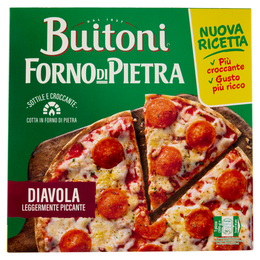 Buitoni Forno di Pietra Diavola Leggermente Piccante Pizza surgelata 300 g