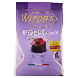 Witor's il Boero Zero Analcolico Cioccolato Extra Fondente con Ciliegia 175 g
