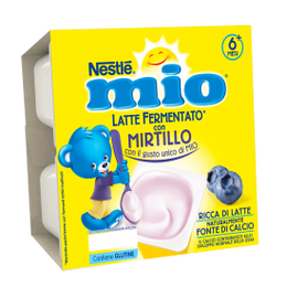 Nestle Mio Merenda Latte Fermentato – Mirtillo 4x100g