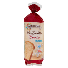 Mulino Bianco Pan Bauletto Bianco Pane Ideale per Panini 400g
