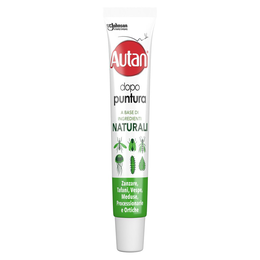 Autan Organic Dopopuntura Antizanzare, Meduse e Vespe, Gel per un Sollievo Immediato, Lenitivo e Rinfrescante, 1 Confezione da 20ml