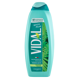 Vidal White Musk Bagnodoccia Tonificante Muschio Bianco 600 ml
