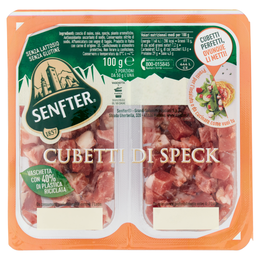 Senfter Cubetti di Speck 2 x 50 g