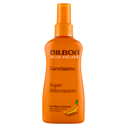 Bilboa Carotissima Olio Solare Super Abbronzante con Beta-Carotene 200 ml