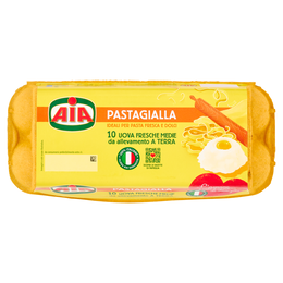 Aia Pastagialla 10 Uova Fresche Medie da allevamento a Terra
