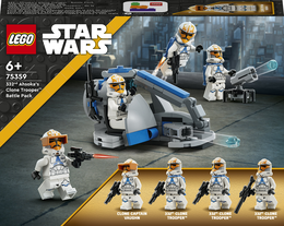 LEGO Star Wars 75359 Battle Pack Clone Trooper della 332a Compagnia di Ahsoka, Giochi da Costruire con Veicolo e Minifigure