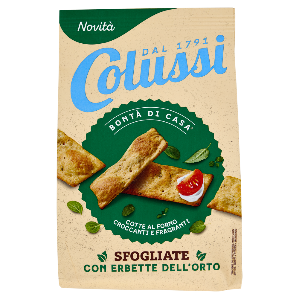 Colussi Sfogliate con Erbette dell'Orto 170 g