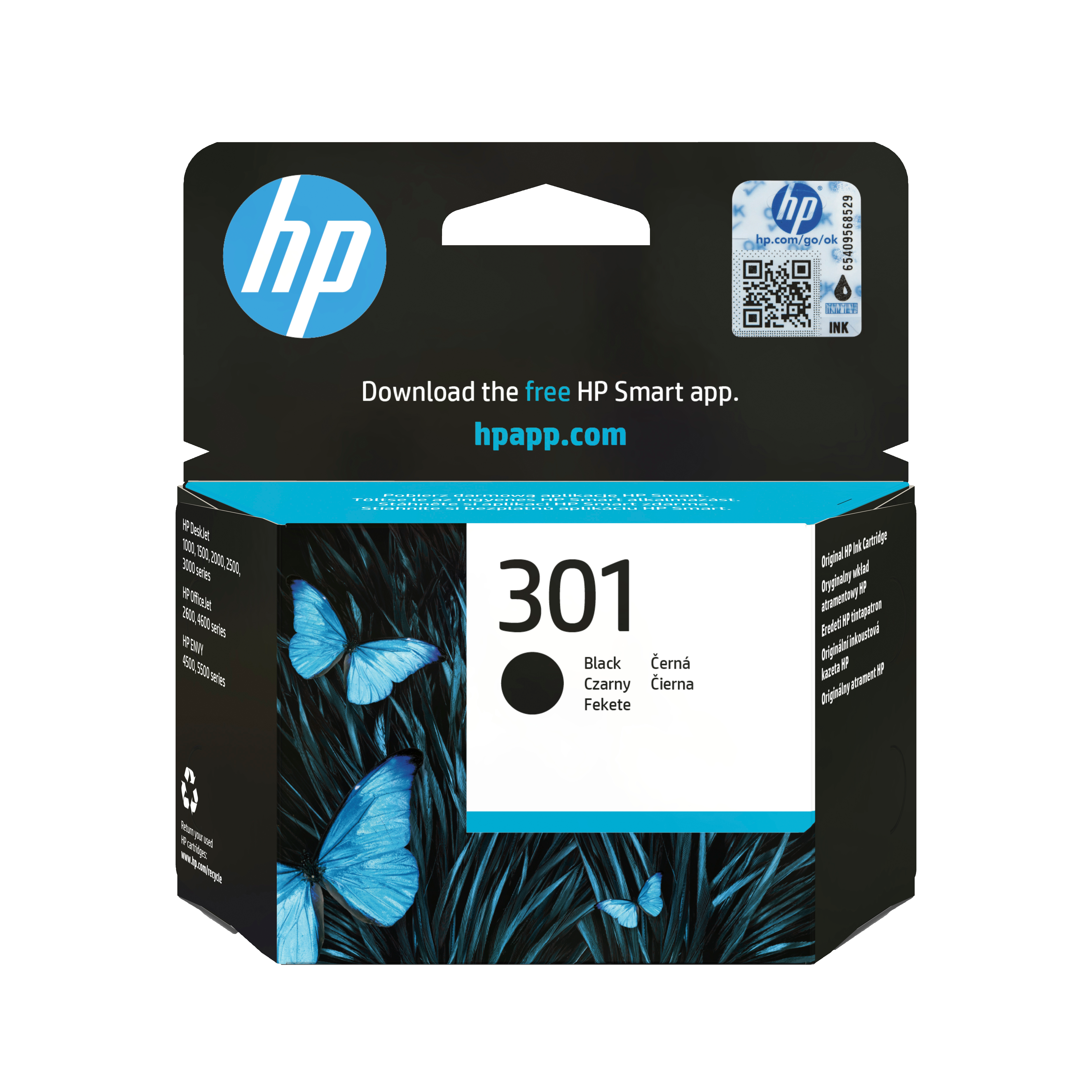 Cartuccia HP 301 Inkjet Cartridge Tri-color Originale CH562EE - Foto 3