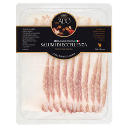 la Bottega di Adò Salumi di Eccellenza Lardo Stagionato in Conca di Marmo Affettato 0,100 kg